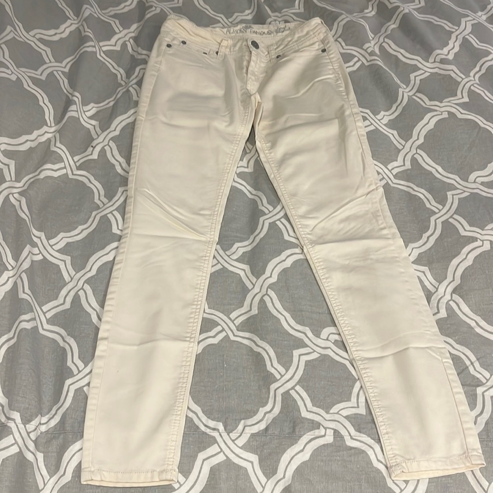Almost Famous Dionysus pants off white size 3 EUC